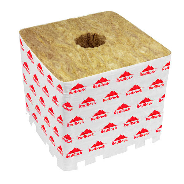 RedRock rockwool 6 inch grow block