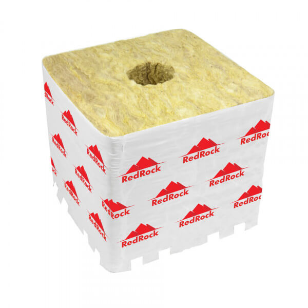 RedRock rockwool 4 inch grow block 