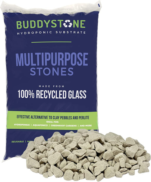 BuddyStone Multipurpose Stones packaging with contents of bag in front
