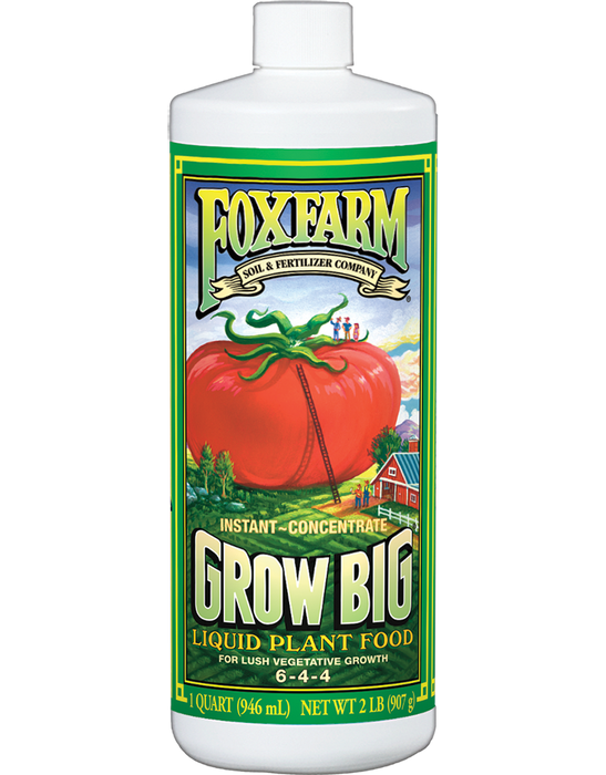 FoxFarm Grow Big 32 ounce bottle
